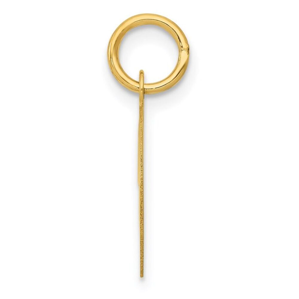 Kazi Luxury 14k Yellow Gold Medium Fancy Script L… - image 2